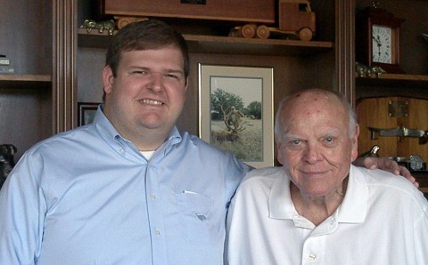 Brett Ramsey and his grandfather former Tennessee Governor Ned McWherter.