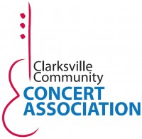 The logo of the Clarksville Community Concert Association