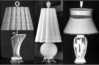 Electric lamps manufactured by the Aladdin Mantle Lamp Company