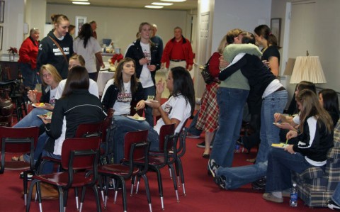 Lady Govs Volleyball NCAA Selection Show Party. (Courtesy: Austin Peay Sports Information)
