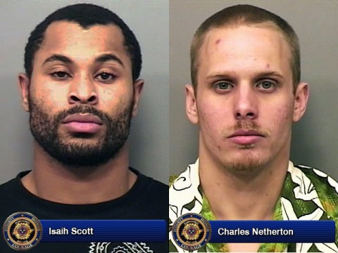 Isaih Scott and Charles Netherton charged with Aggravated Burglary and Aggravated Robbery.