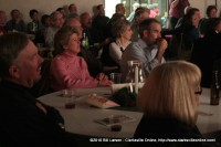 Mayor Elect Kim McMillan sits with Charlie Koon her Chief of Staff at the December 20th Comedy on the Cumberland Show