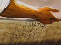 Jesus Sowing Seed