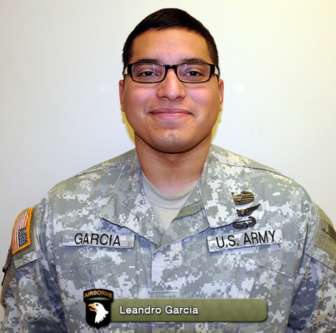 Spc. Leandro Garcia