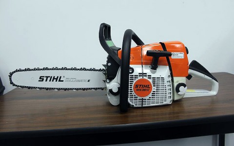 Recalled STIHL chain saw.