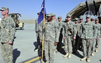 Task Force Saber, 2nd Squadron, 17th Cavalry, 101st Combat Aviation Brigade, 101st Airborne Division Pathfinders. (Photo by Tracy Weeden, 101st Combat Aviation Brigade)