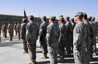 Task Force Saber, 2nd Squadron, 17th Cavalry, 101st Combat Aviation Brigade, 101st Airborne Division Pathfinders. (Photo by Tracy Weeden, 101st Combat Aviation Brigade)