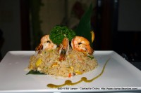 The Basil Mango Shrimp Fried Rice