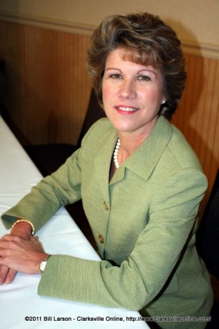 Clarksville Mayor Kim McMillan