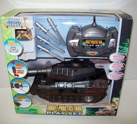 Remote-Controlled Toy Tank Remote-Controlled Toy Tank