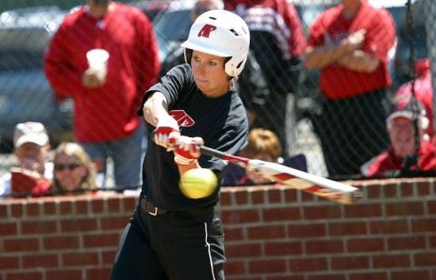 Junior centerfielder Catie Cozart had a double and home run against IUPUI. (Austin Peay Sports Information)