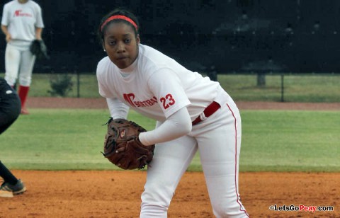 Freshman Taylor Mills took loss against South Alabama. (Austin Peay Sports Information)