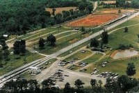 Clarksville Speedway Aerial View