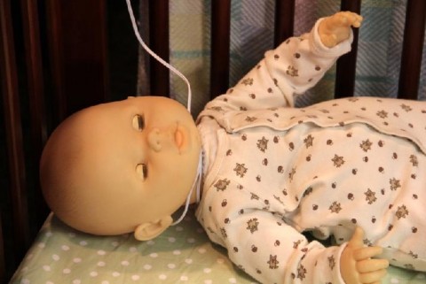 Strangulation Hazard with video Baby Monitors with Cords.