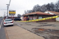 Day time photo of the Flavorz crime scene. (Photos by CPD-Jim Knoll)