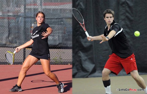 APSU Tennis. (Mateen Sidiq/Austin Peay)