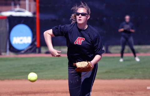 Morgan Brewer gave up three hits and one unearned run in 1-0 loss to Kennesaw State. (Austin Peay Sports Information)