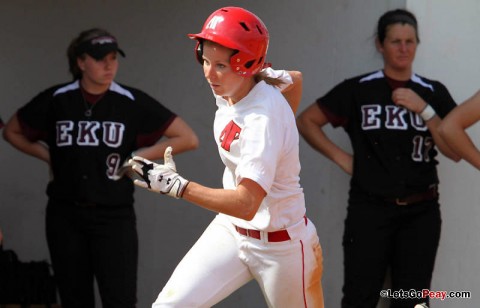 Junior Catie Cozart had three hits and scored twice in 9-4 loss to EKU. (Austin Peay Sports Information)