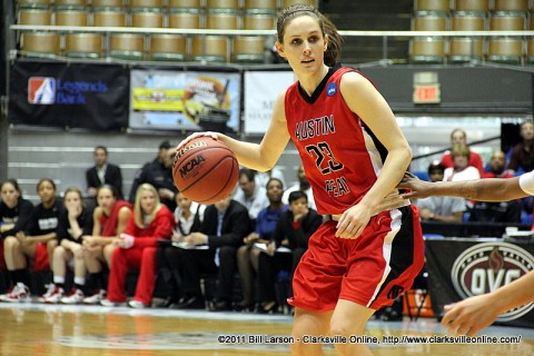 Senior Brooke Faulkner became the 16th Lady Govs player to receive OVC All-Tournament recognition.