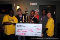 Ultimate Pancake Challenge Throwdown Contestants with Terry McMoore and Cynthia Sueiro