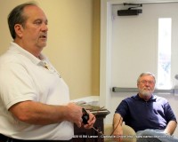 Hank Bonecutter (left), and Maurice Vaughn (Right) owner of Better Homes and Garden Hometown Connection