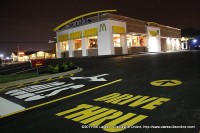 The New McDonald's shortly before reopening