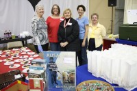 Sue Tronnes, Deanna McLaughlin, Irene Smith, Denise Birnbaum, and Cynthia Frazier of the Montgomery County Republican Women’s Club