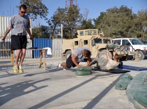 Patients receive comprehensive screenings and exertional testing to ensure they are 100 percent when they return to their units.