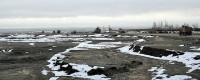 An Afghan National Army route clearance company patrols alongside Company A, 4th Brigade Special Troops Battalion, 4th Brigade Combat Team, 101st Airborne Division, in Paktika Province Feb. 24th. (Photo by U.S. Army Spc. Kimberly K. Menzies, Task Force Currahee Public Affairs)