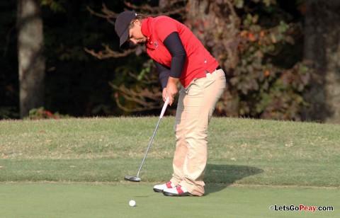 Chelsea Harris fired a final-round 73 for Monday's low round. (Austin Peay Sports Information)