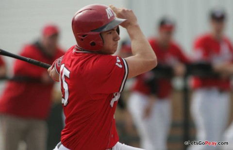 Shortstop Reed Harper had two hits and two RBI in the Govs victory against Eastern Kentucky, Sunday. (Mateen Sidiq/Austin Peay)