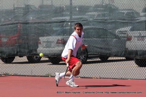 APSU Men's Tennis, Clarksville TN.