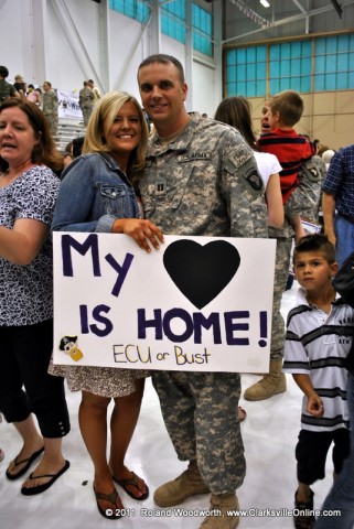 CPT Bryan Vaden and wife Sarah Vaden