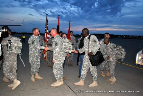 113 soldiers with the 1st Brigade Combat Team, 101st Airborne Division returned home in time for Easter Sunday.