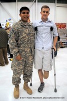 PFC Keith Garcia and 1LT Cameron Keer