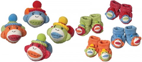 Monkeez & Friends™ Wrist Rattles and Monkeez & Friends™ Booties recalled