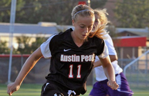 Samantha Northrup,APSU women’s soccer team, was named to the National Soccer Coaches Association of America (NSCAA) Scholar All-Region third team.  (Austin Peay Sports Information)