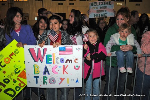 April 2nd Welcome Home Ceremony, Fort Campbell KY.