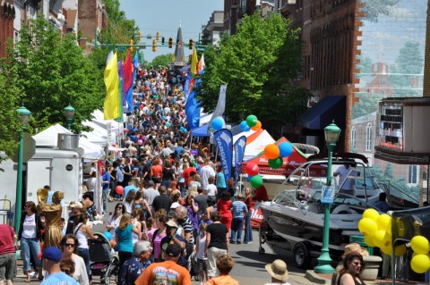 Last year the Rivers & Spires festival saw a record breaking 42,000 people pass through the streets of Downtown Clarksville.