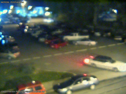 Photo of the vehicle from the University Landings Apartments’ surveillance video.