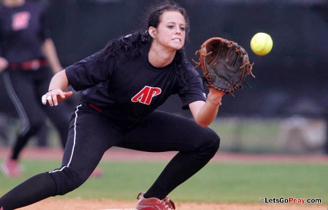 Red-shirt freshman Kristin Whitmire had a single and a walk Sunday versus Tennessee Tech. (Keith Dorris/Dorris Photography) Red-shirt freshman Kristin Whitmire had a single and a walk Sunday versus Tennessee Tech. (Keith Dorris/Dorris Photography)