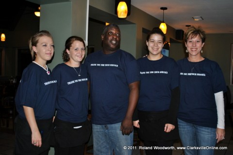 Cindy Sueiro and the crew at G's Pancake House on Riverside Drive.