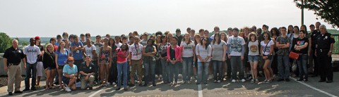 April 30th Student Traffic Awareness Training (S.T.A.T.). (Photo by Misty Mackens-CPD)