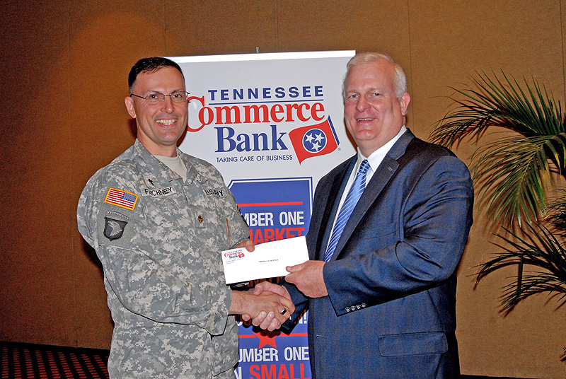 Tennessee Commerce Bank Donates To Fort Campbell Fisher House