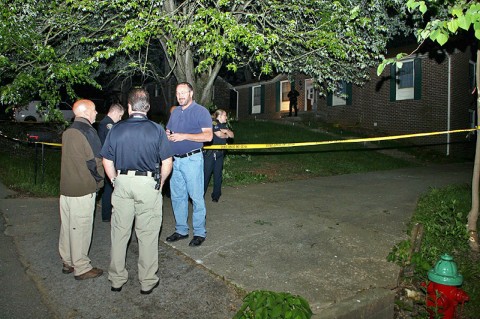 Homicide at residence on Bunker Hill Road, Clarksville TN. (Photo by CPD PIO-Jim Knoll)