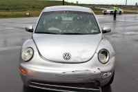 2001 VW that hit the patrol car. (CPD-Jim Knoll)