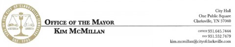 Clarksville Office of the Mayor - Kim McMillan