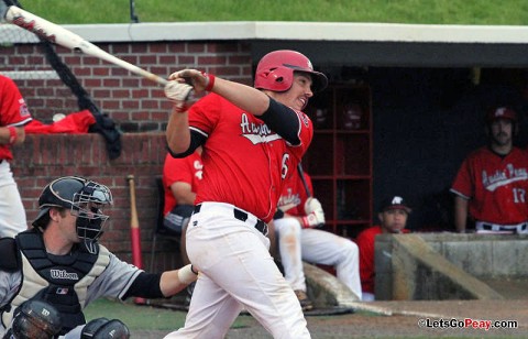 Freshman catcher Matt Wollenzin is the first OVC player named to the NCBWA's Freshman All-American squads. (Courtesy: Austin Peay Sports Information)