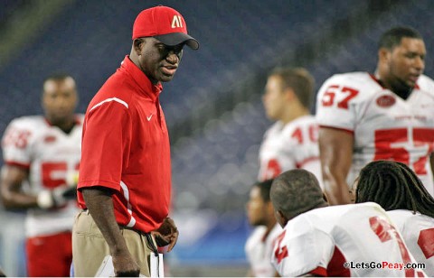 Austin Peay State University defensive coordinator Granville Eastman. (Courtesy: Austin Peay Sports Information)