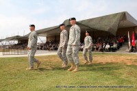 The Brigade Staff take the field